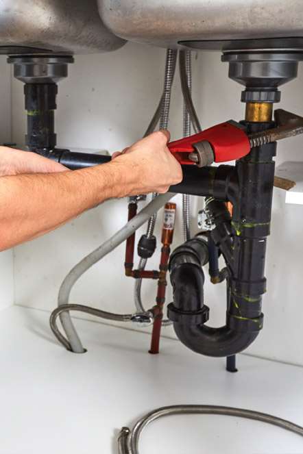 Wintry Mountain Landscape